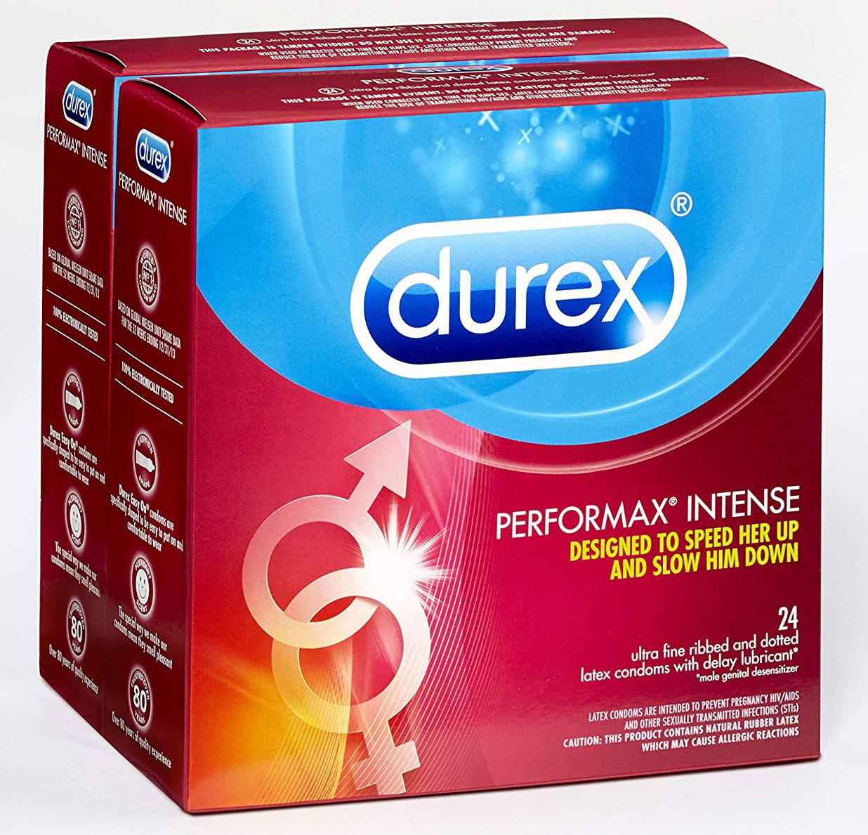 48 Durex Performax Intense Natural Rubber Latex Condoms for $17.07 Shipped