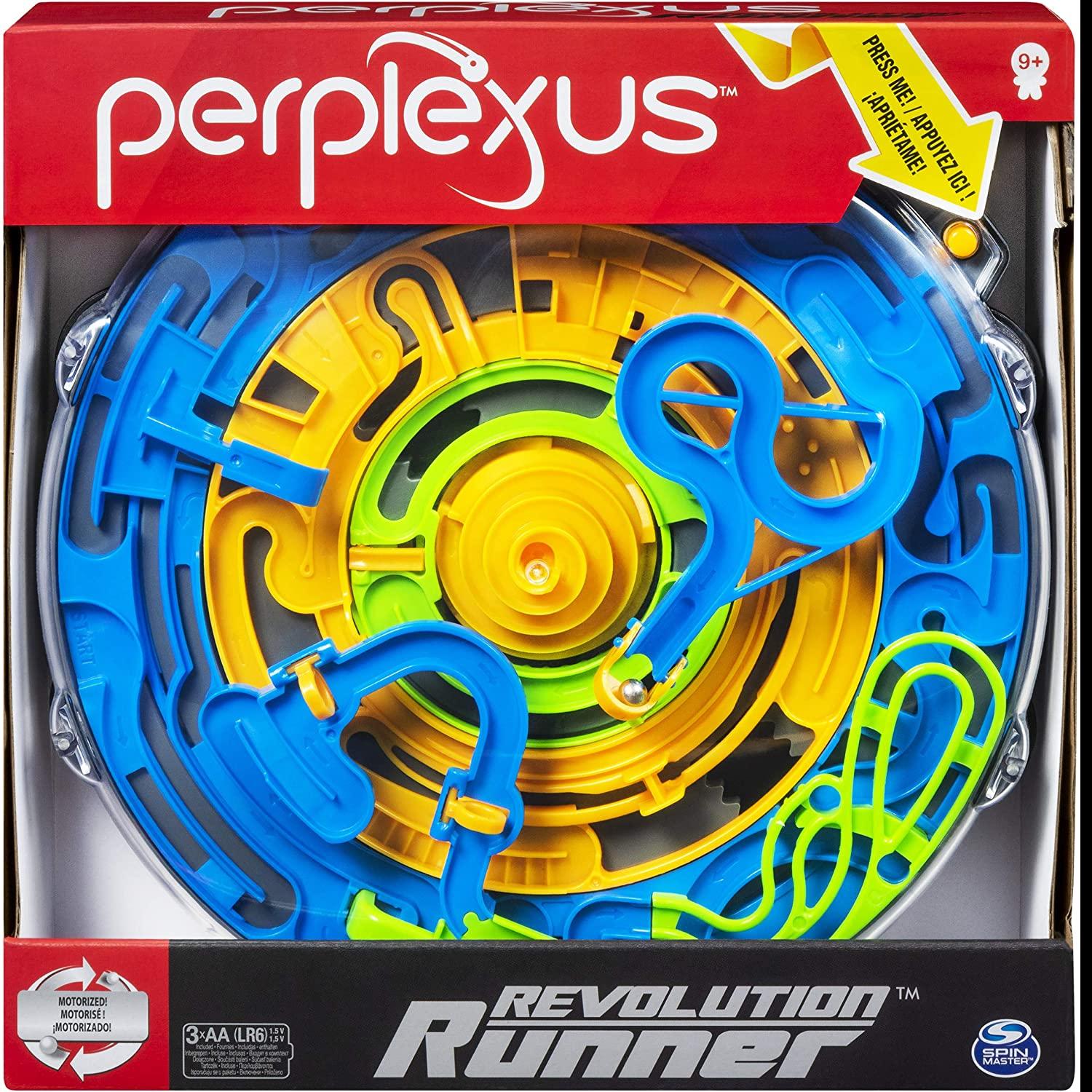 Perplexus Revolution Runner Motorized Perpetual Motion 3D Maze Game for $10.97