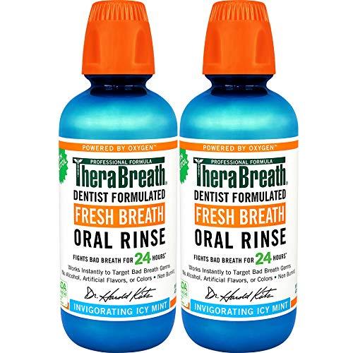 2 TheraBreath Gluten-Free Fresh Breath Oral Rinse for $10.85 Shipped