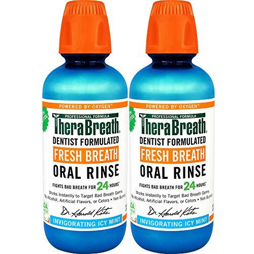 2 TheraBreath Gluten-Free Fresh Breath Oral Rinse for $10.85 Shipped