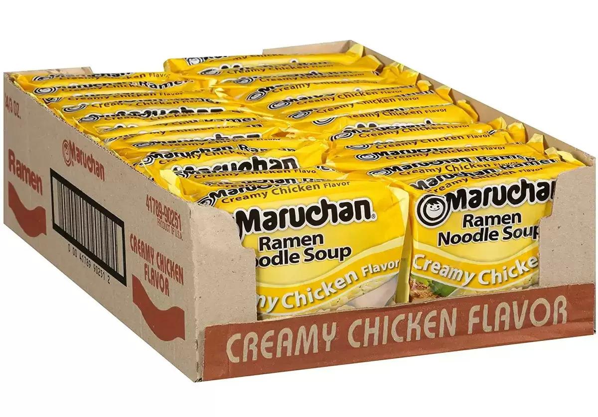 Maruchan Ramen Creamy Chicken Flavor Noodles 24 Pack for $5.98 Shipped