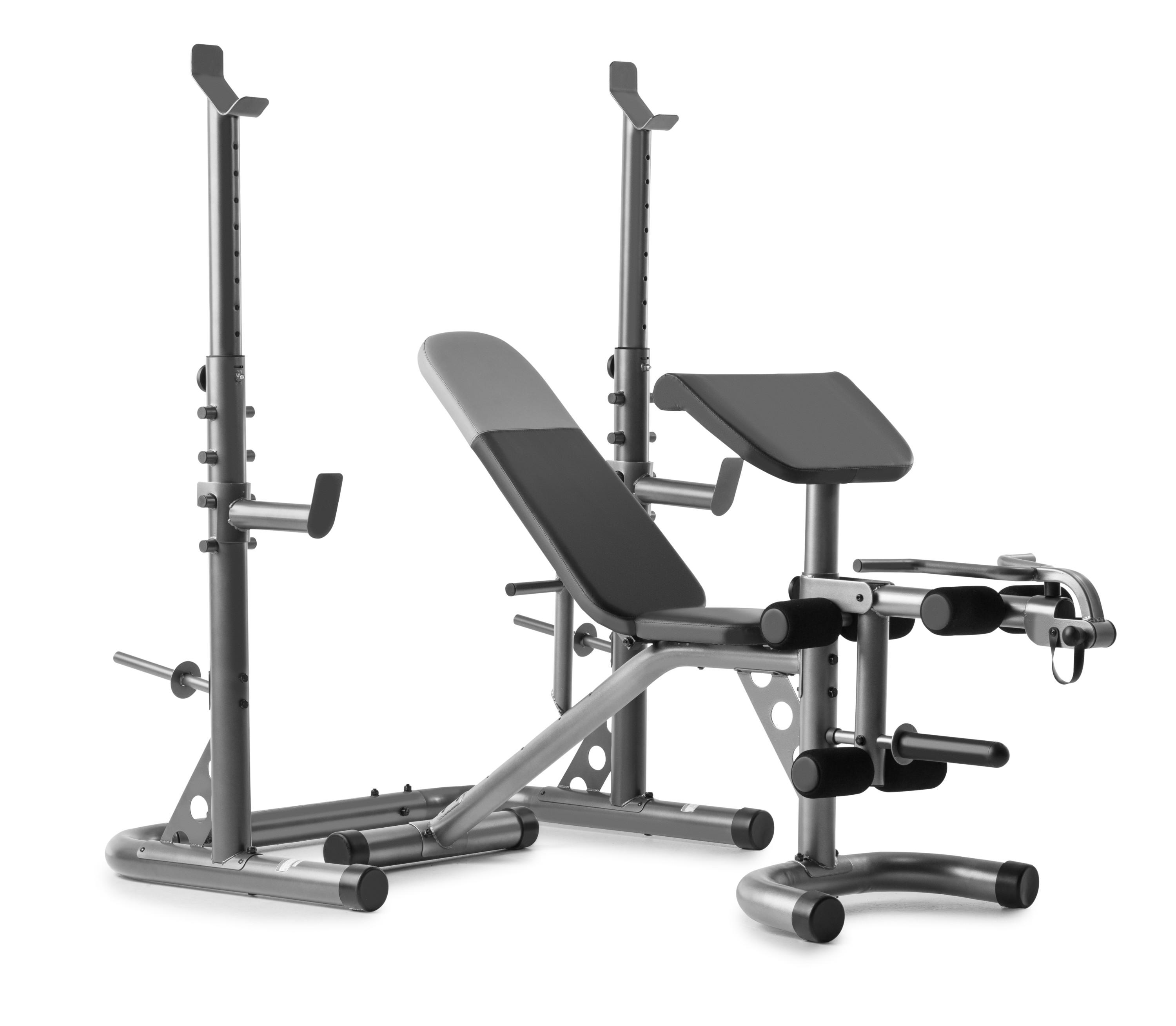 Weider XRS 20 Olympic Workout Bench with Squat Rack for 