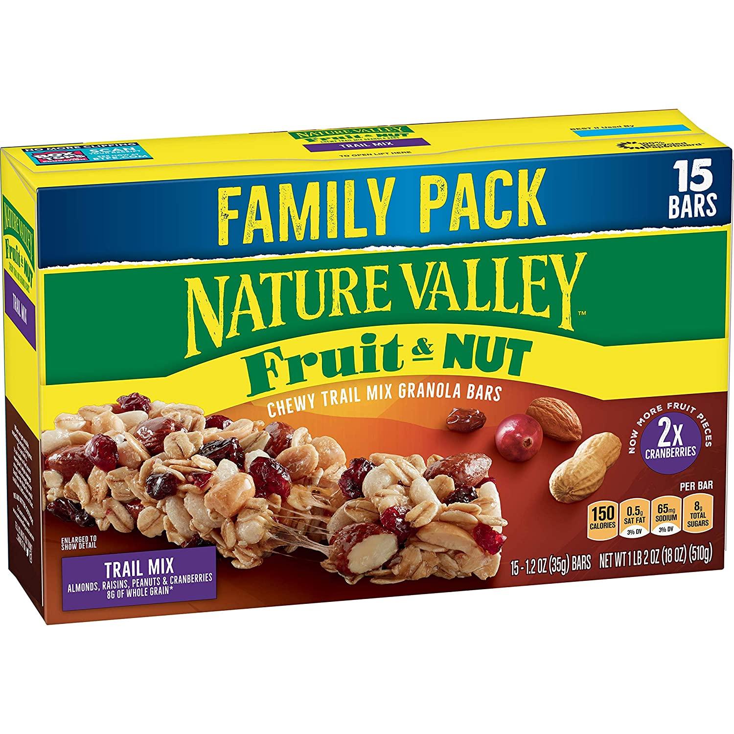 15 Nature Valley Granola Bars for $5.98