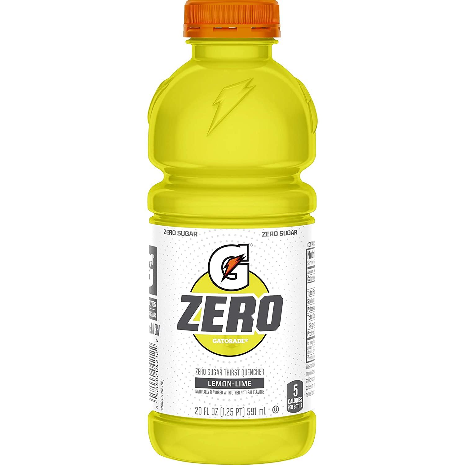 12 Gatorade Zero Sugar Lemon Lime Thirst Quencher for $6.05
