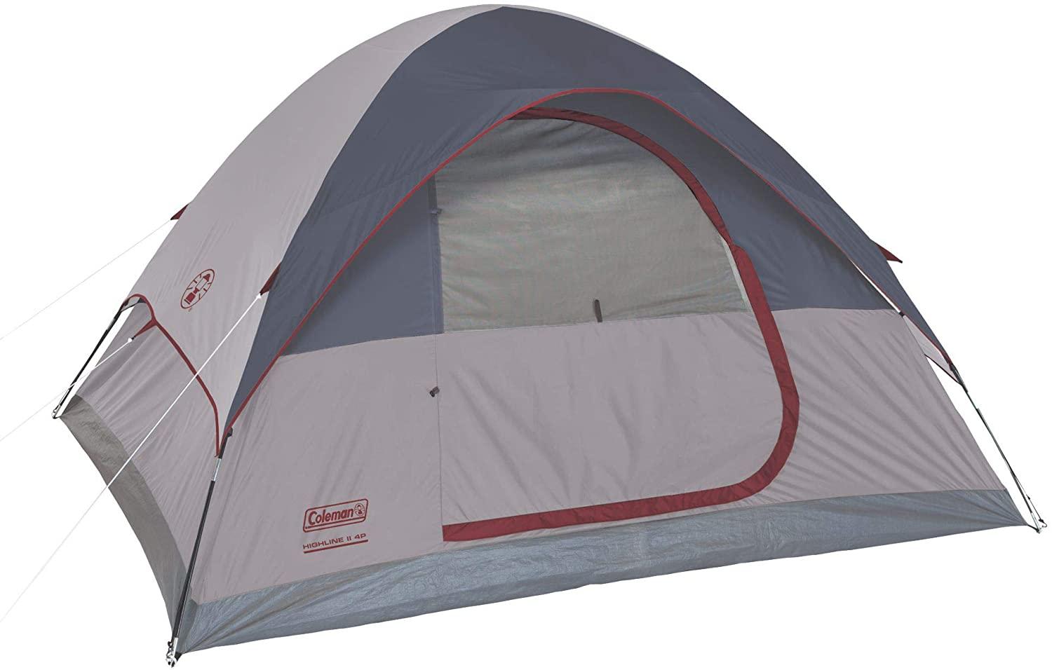 Coleman Highline 4-Person Dome Tent with 2 Ozark Tumblers for $43.51 Shipped