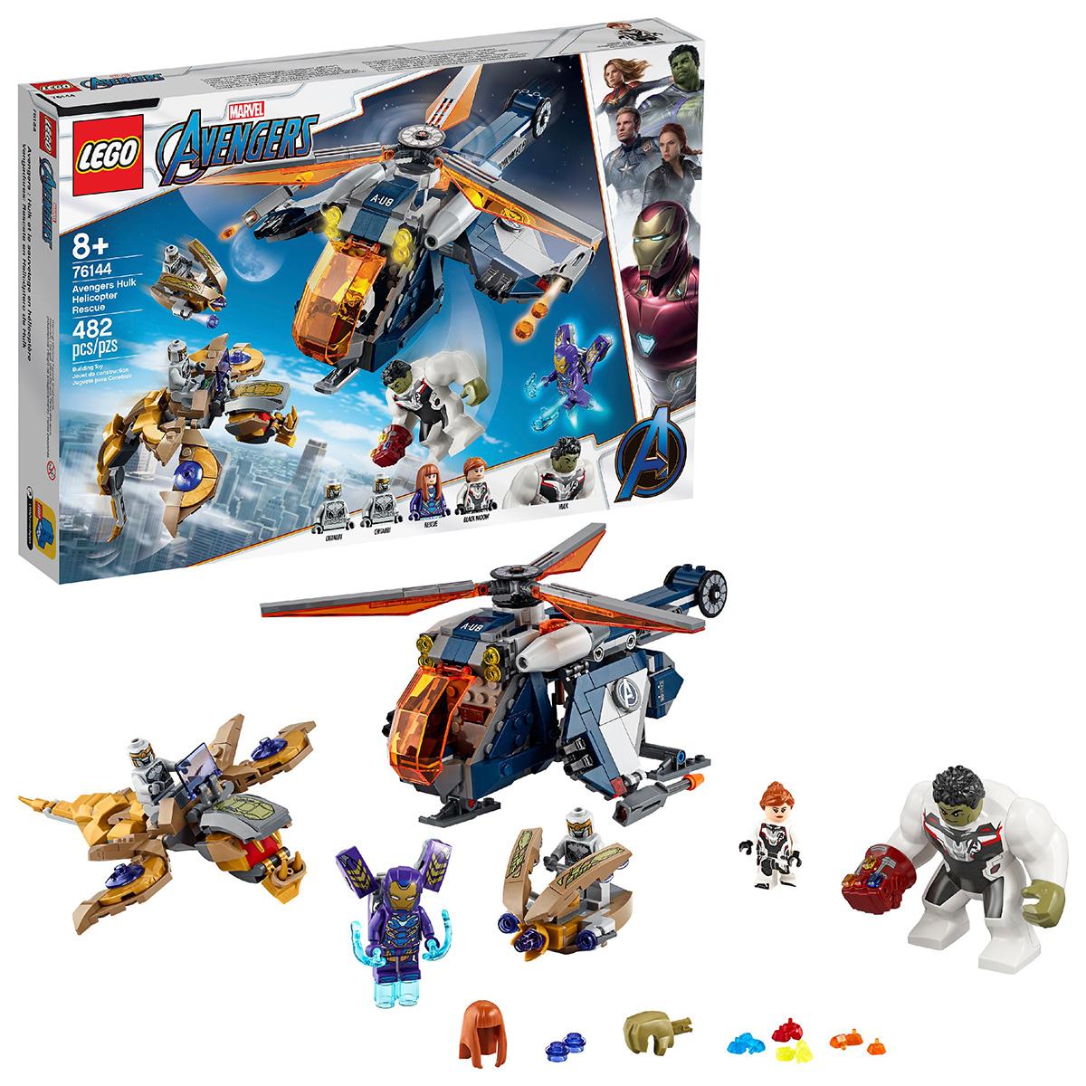 482-Piece Lego Super Heroes Avengers Hulk Helicopter Rescue for $42.95 Shipped