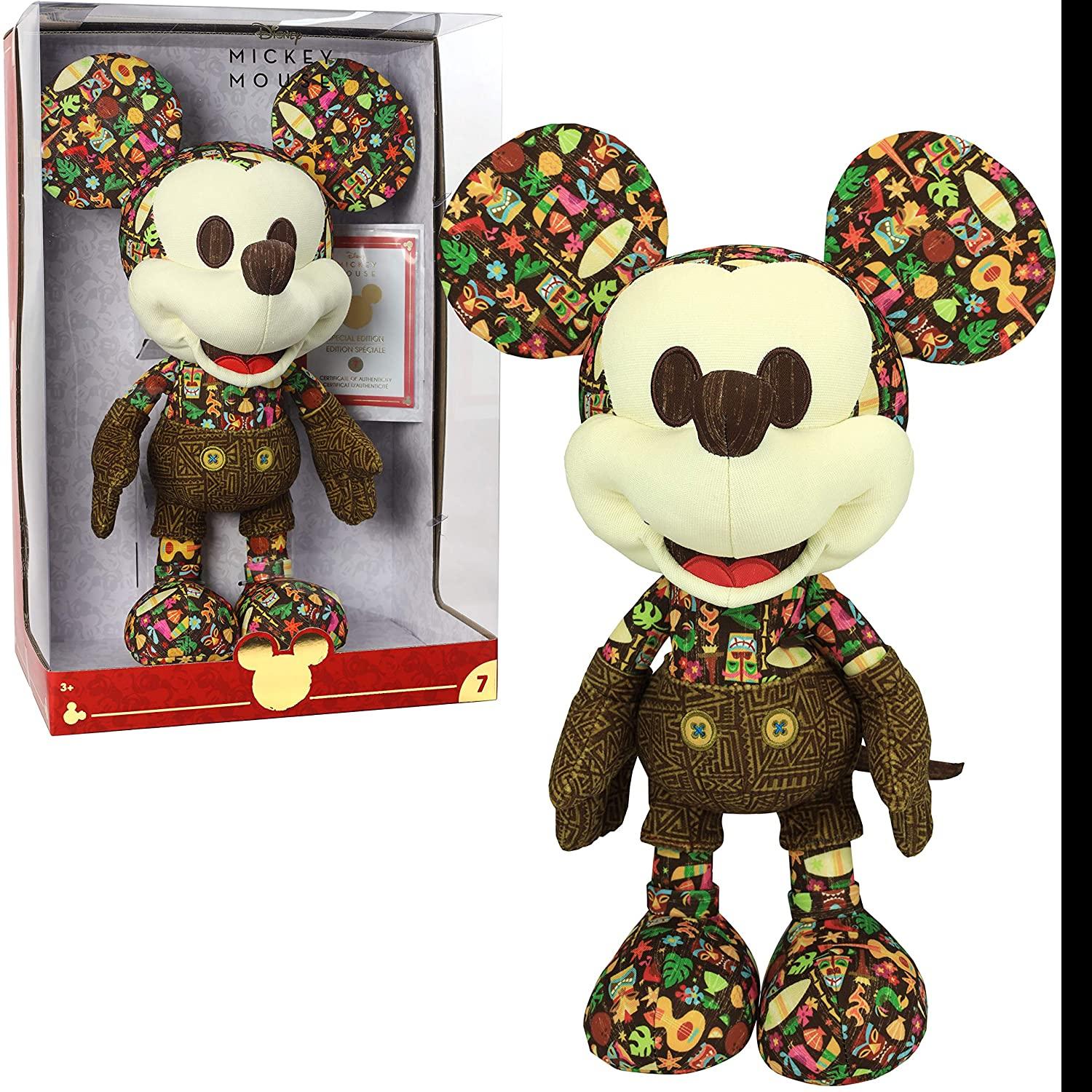 Disney Tiki Mickey Mouse Plush for $29.99 Shipped