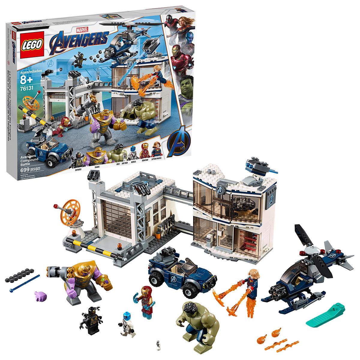 699-Piece LEGO Marvel Avengers Compound Battle Building Set for $70.49 Shipped