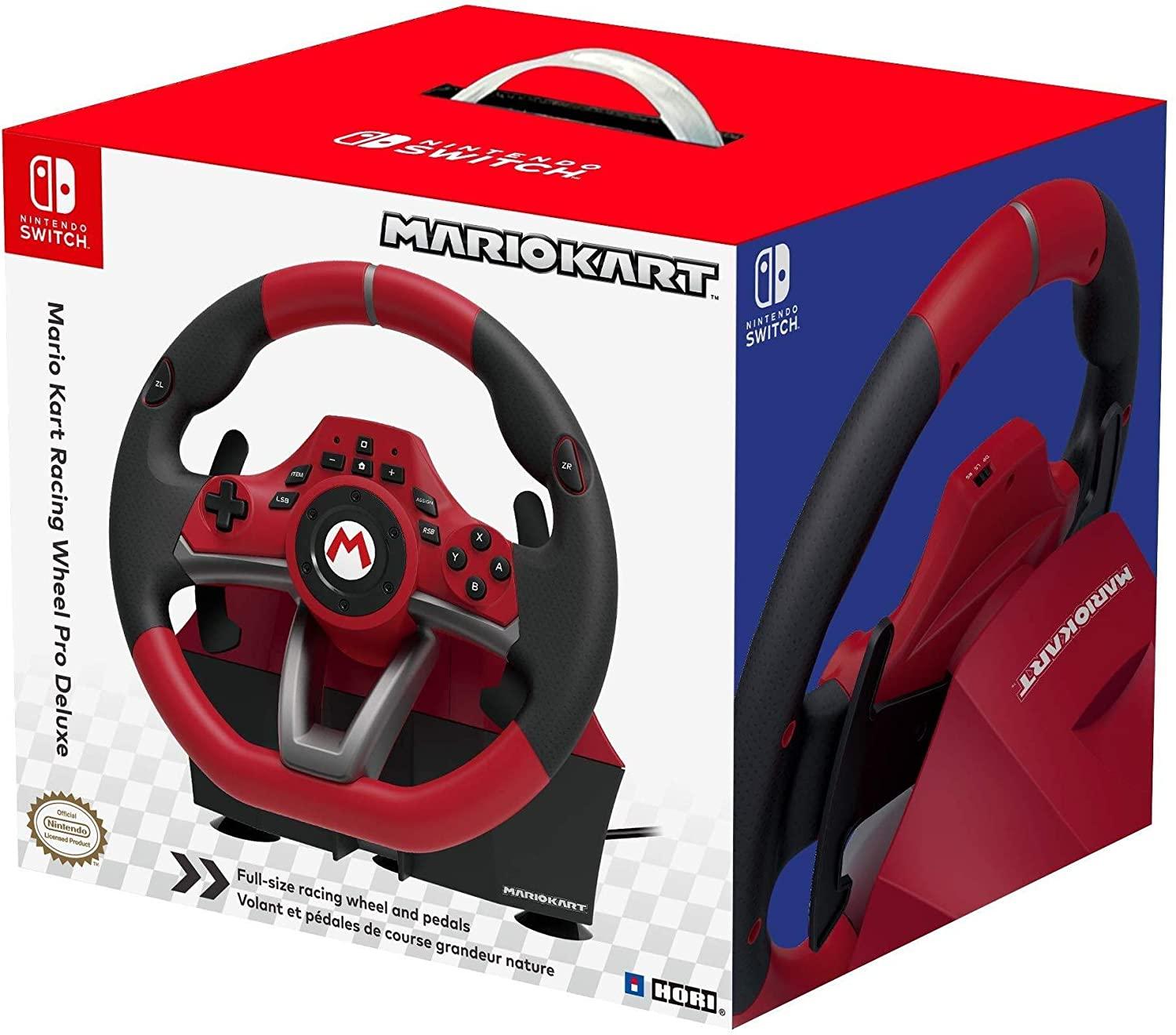 Nintendo Switch Mario Kart Racing Wheel Pro Deluxe for $82.94 Shipped