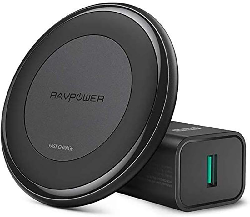 RAVPower Fast Wireless Charging Pad for $12.24