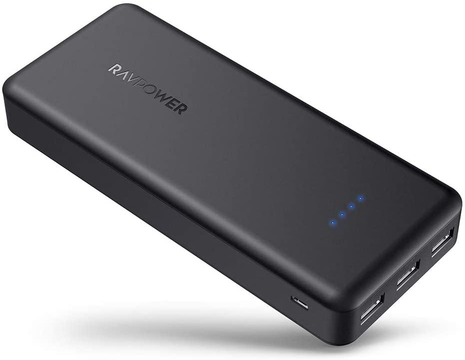 RAVPower PB052 22000mAh Power Bank Charger for $19.99 Shipped