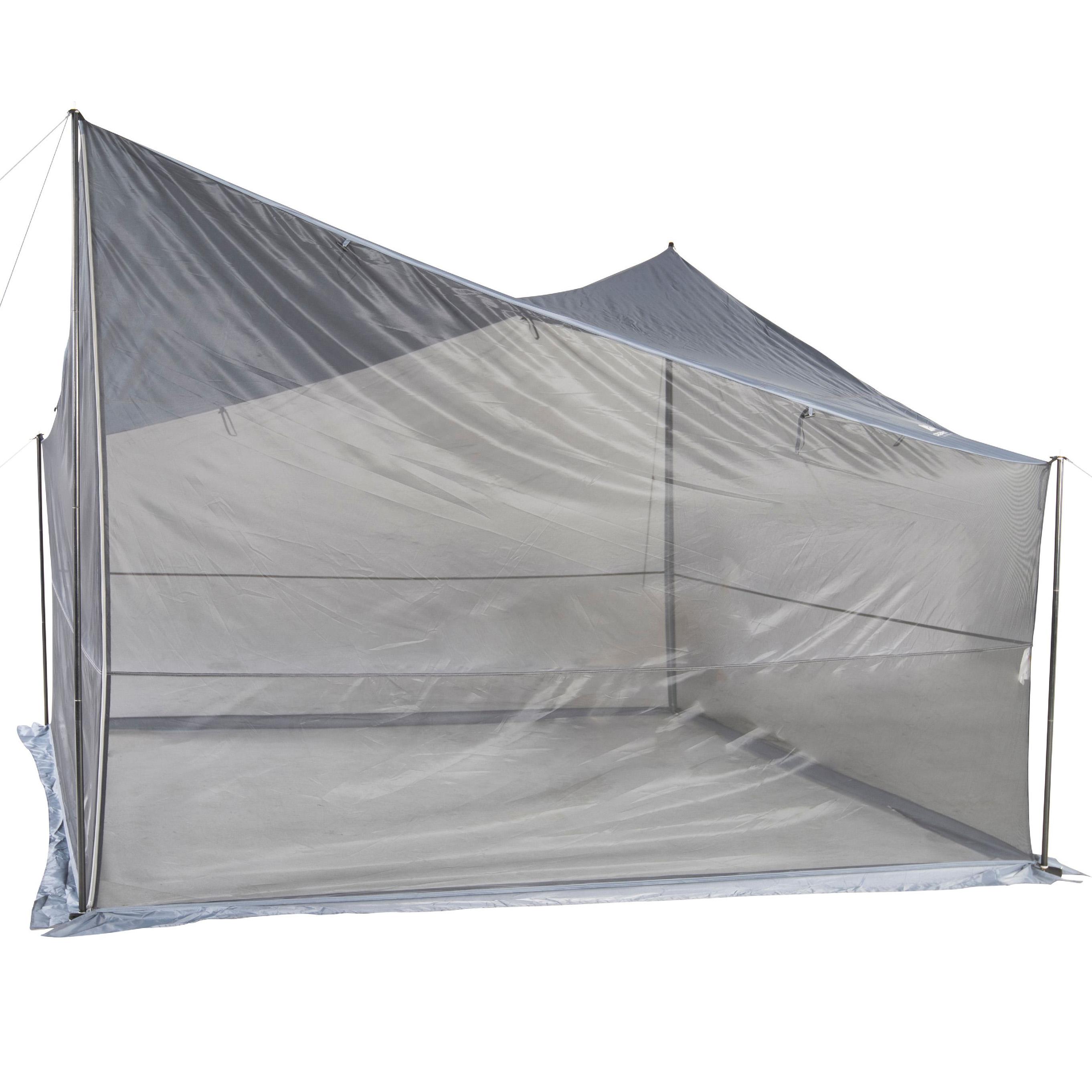 Ozark Trail Tarp Shelter with UV Protection and Roll-up Screen Walls for $34