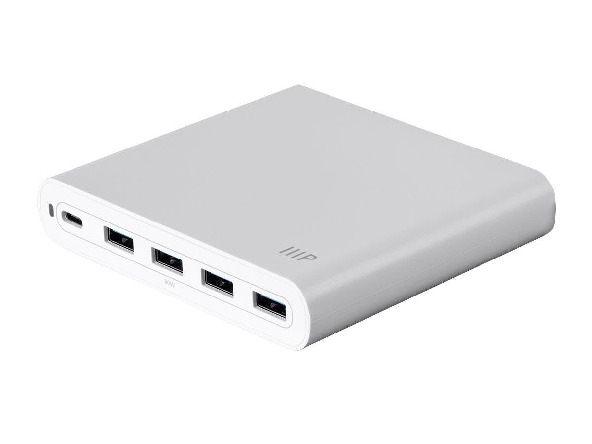 Monoprice Obsidian Speed Plus 5-Port 80W USB Charger for $33.99 Shipped