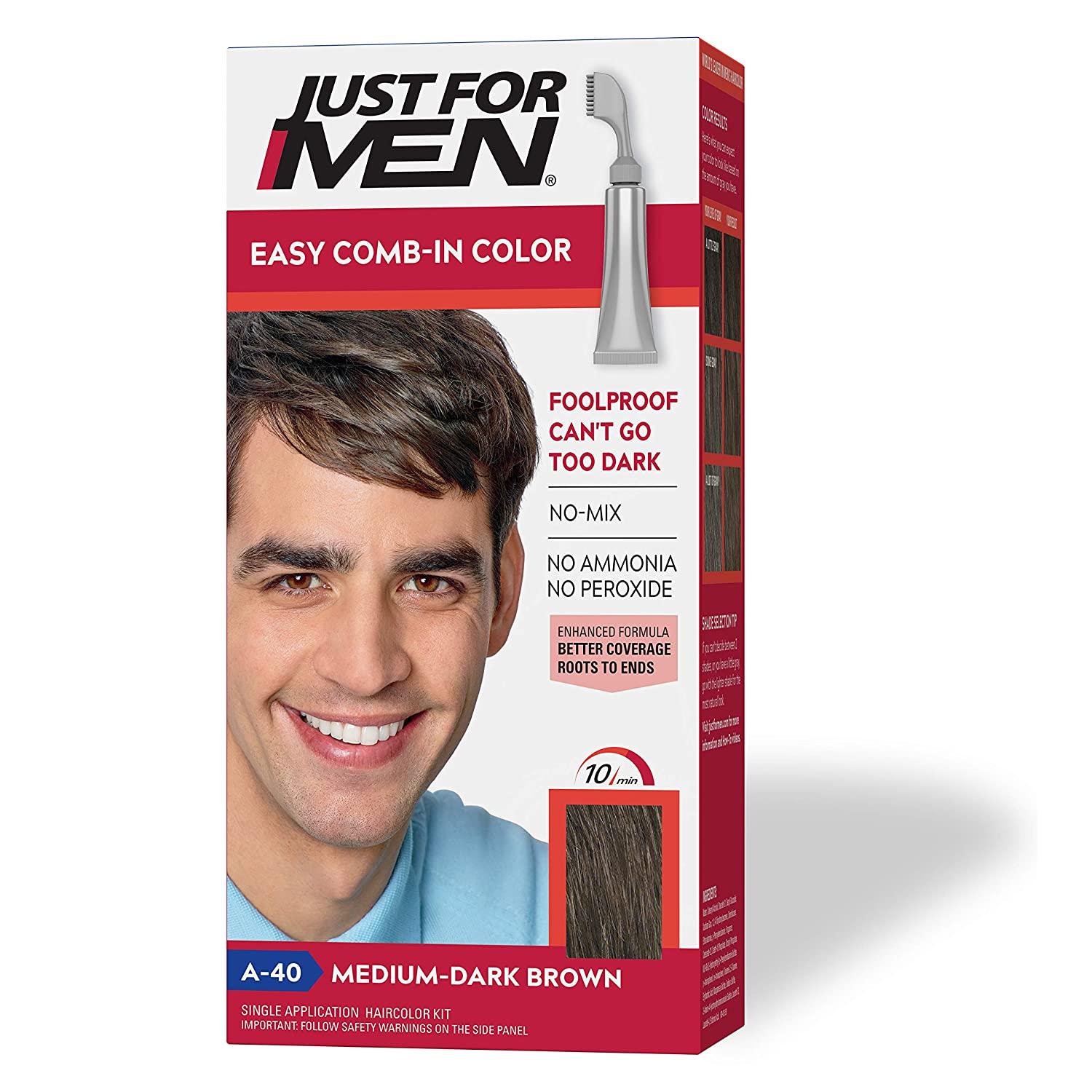 Just For Men Easy Comb-In Hair Color for $4.93