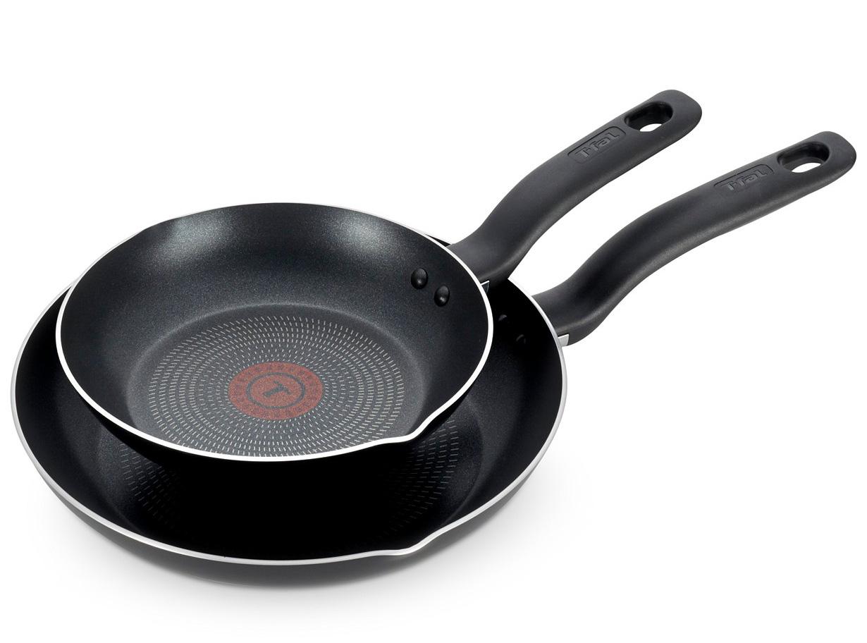 2 T-Fal Culinaire 8in and 10.5in Fry Pans for $14.99