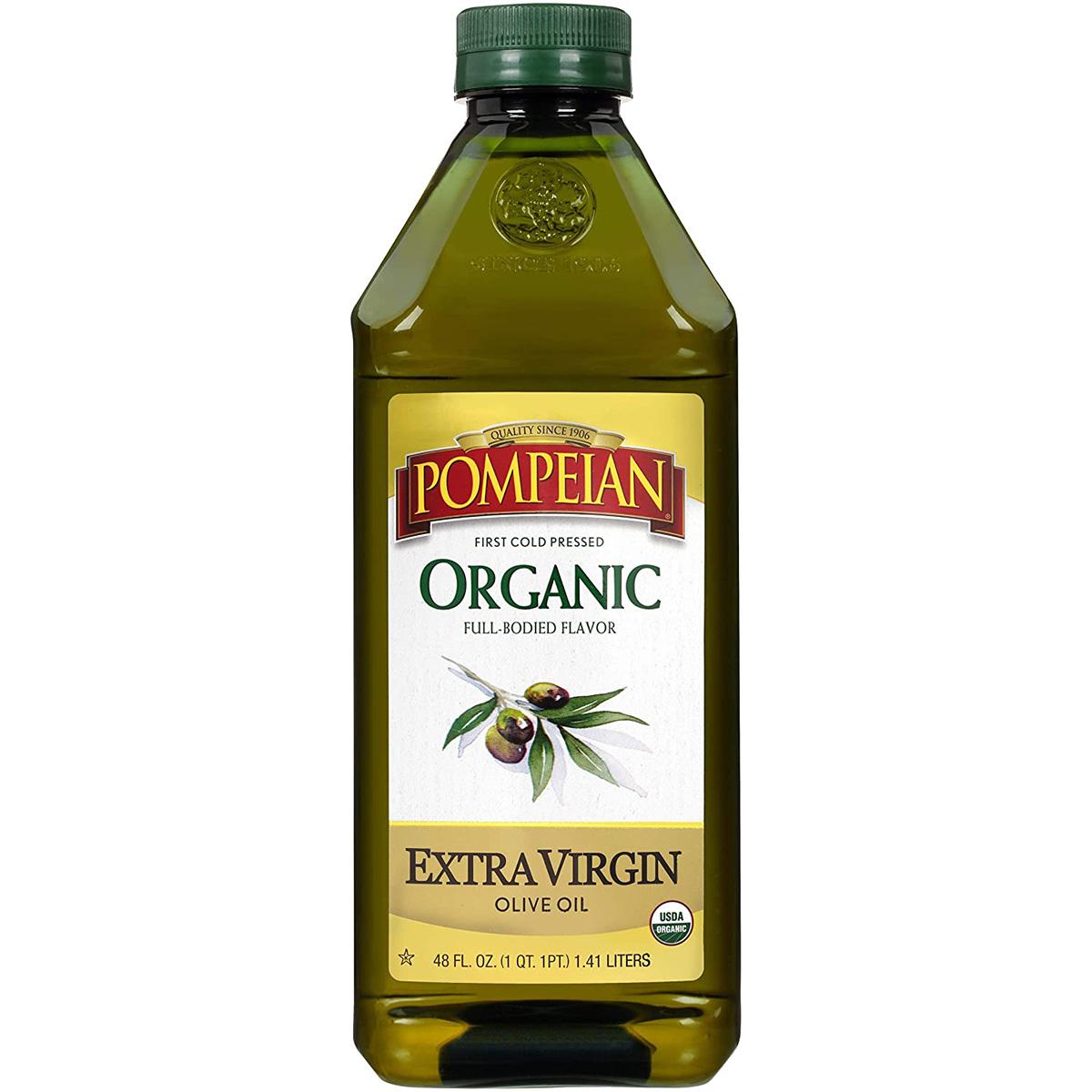 48oz Pompeian Organic Extra Virgin Olive Oil for $11.57 Shipped