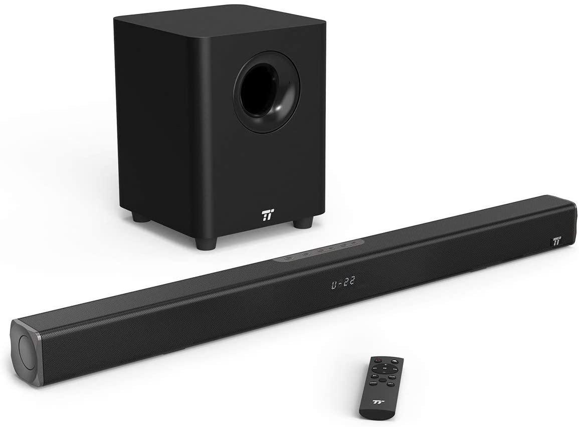 TaoTronics 2.1CH Soundbar with Subwoofer for $54.99 Shipped
