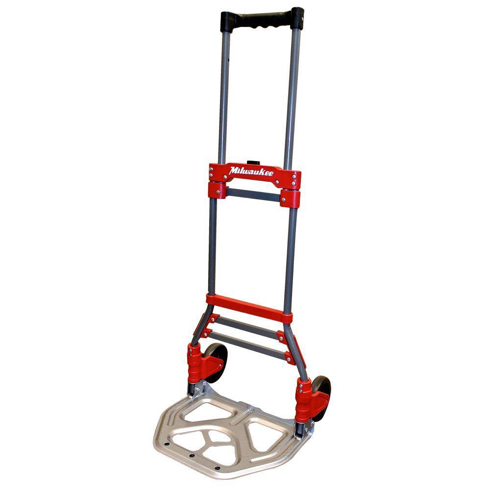 Milwaukee 150 lbs. Fold-Up Hand Truck for $24.97