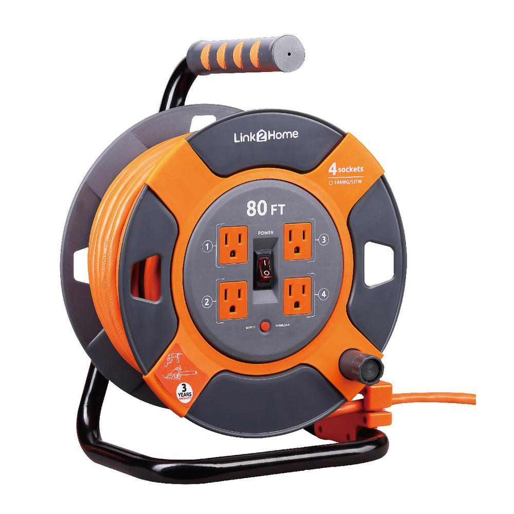 Link2Home Extension Cord Reel for $15.99