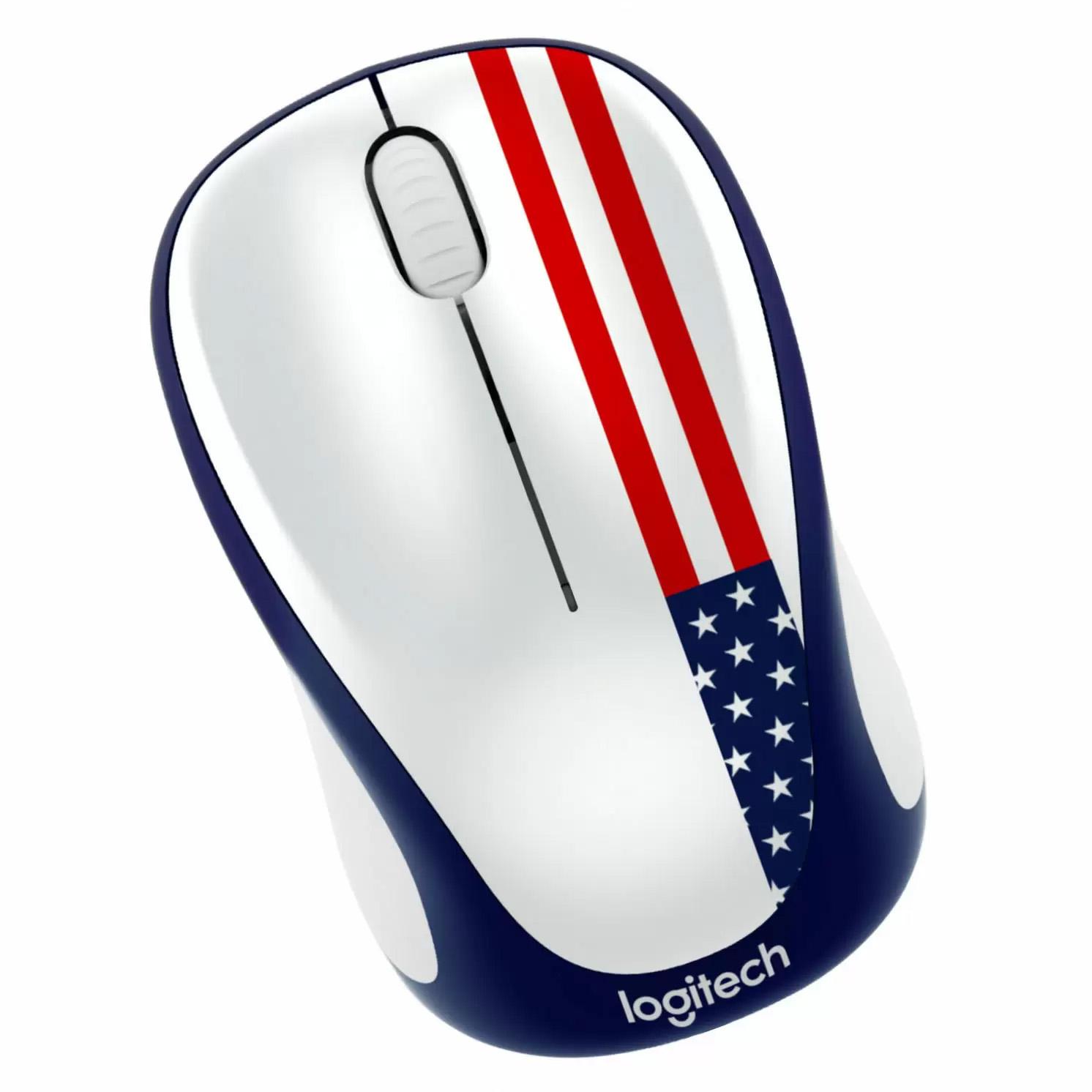 Logitech M317C Wireless American Flag Mouse for $9.99 Shipped