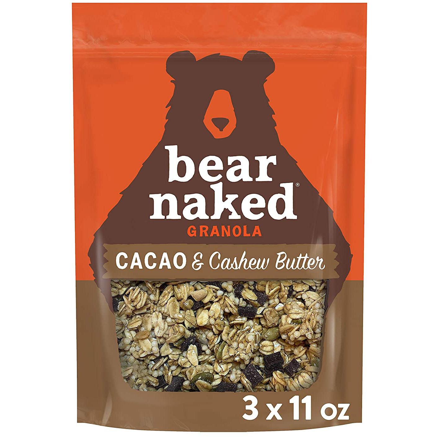 3 Bear Naked Cacao and Cashew Butter Granola for $8.86 Shipped