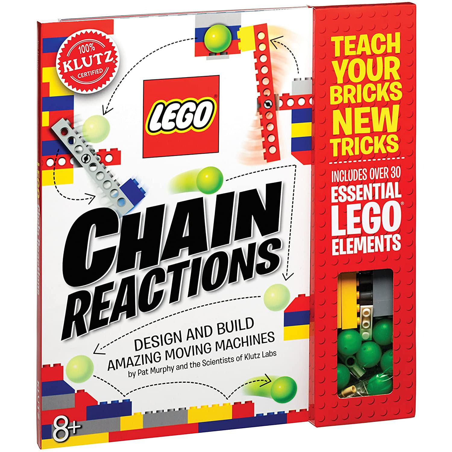 Klutz LEGO Chain Reactions Science and Building Kit for $13.08