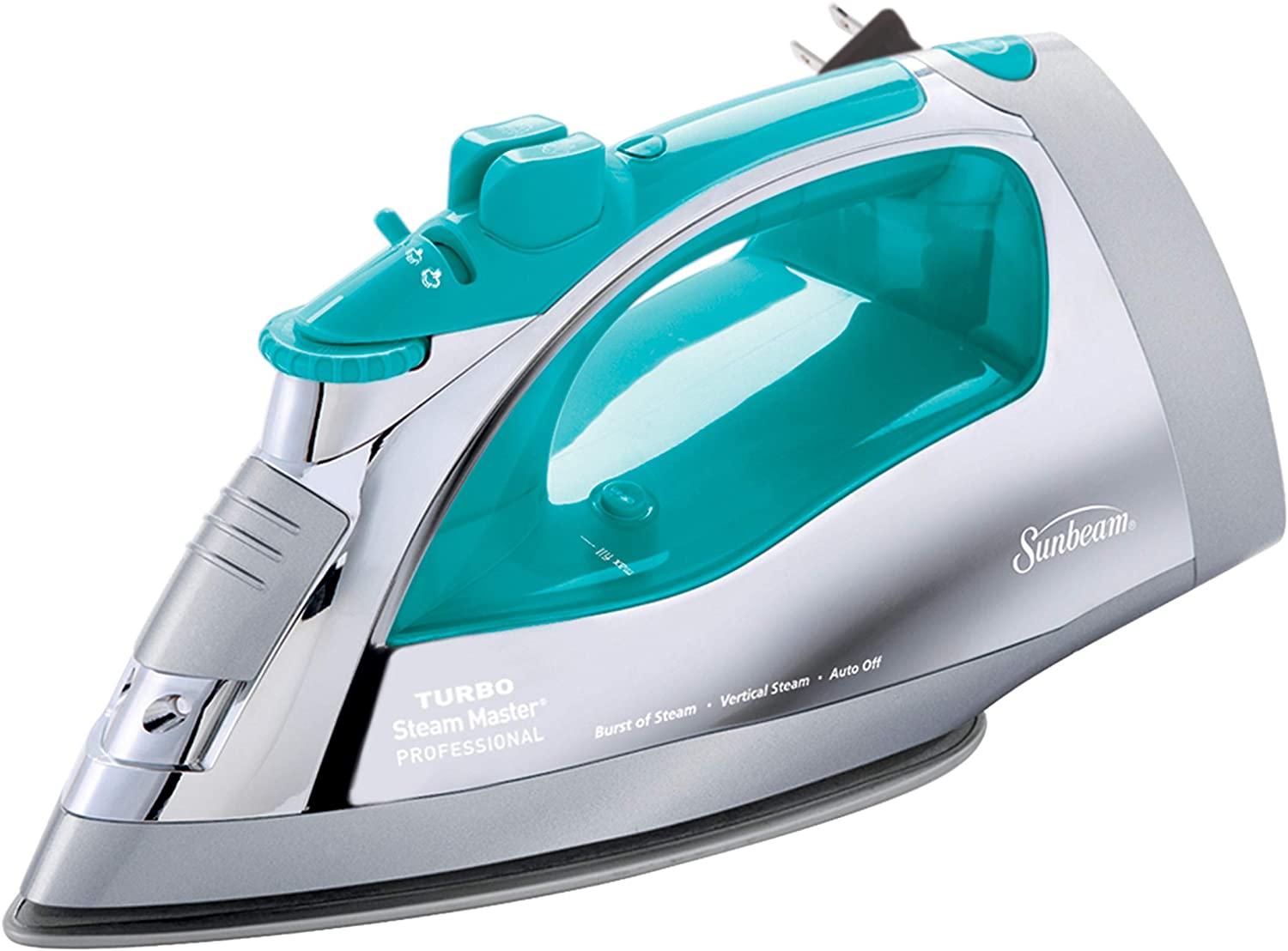 Sunbeam Steamaster Iron with Retractable Cord for $17.99