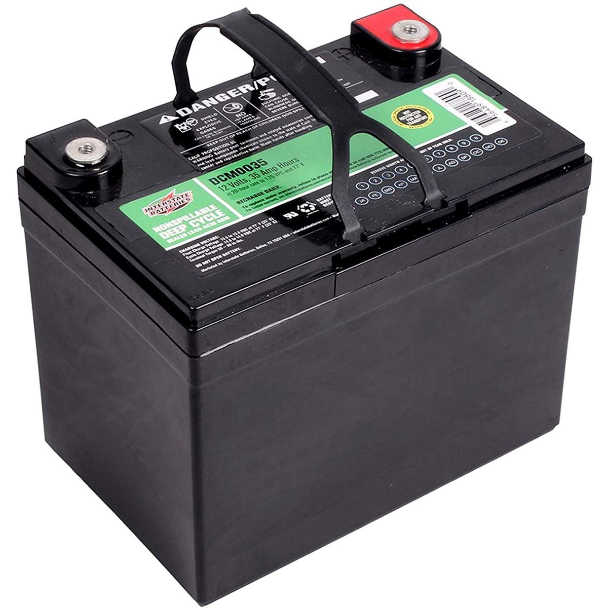 Interstate DCM0035 12V 35AH Lead Acid AGM Deep Cycle Battery for $67.49 Shipped