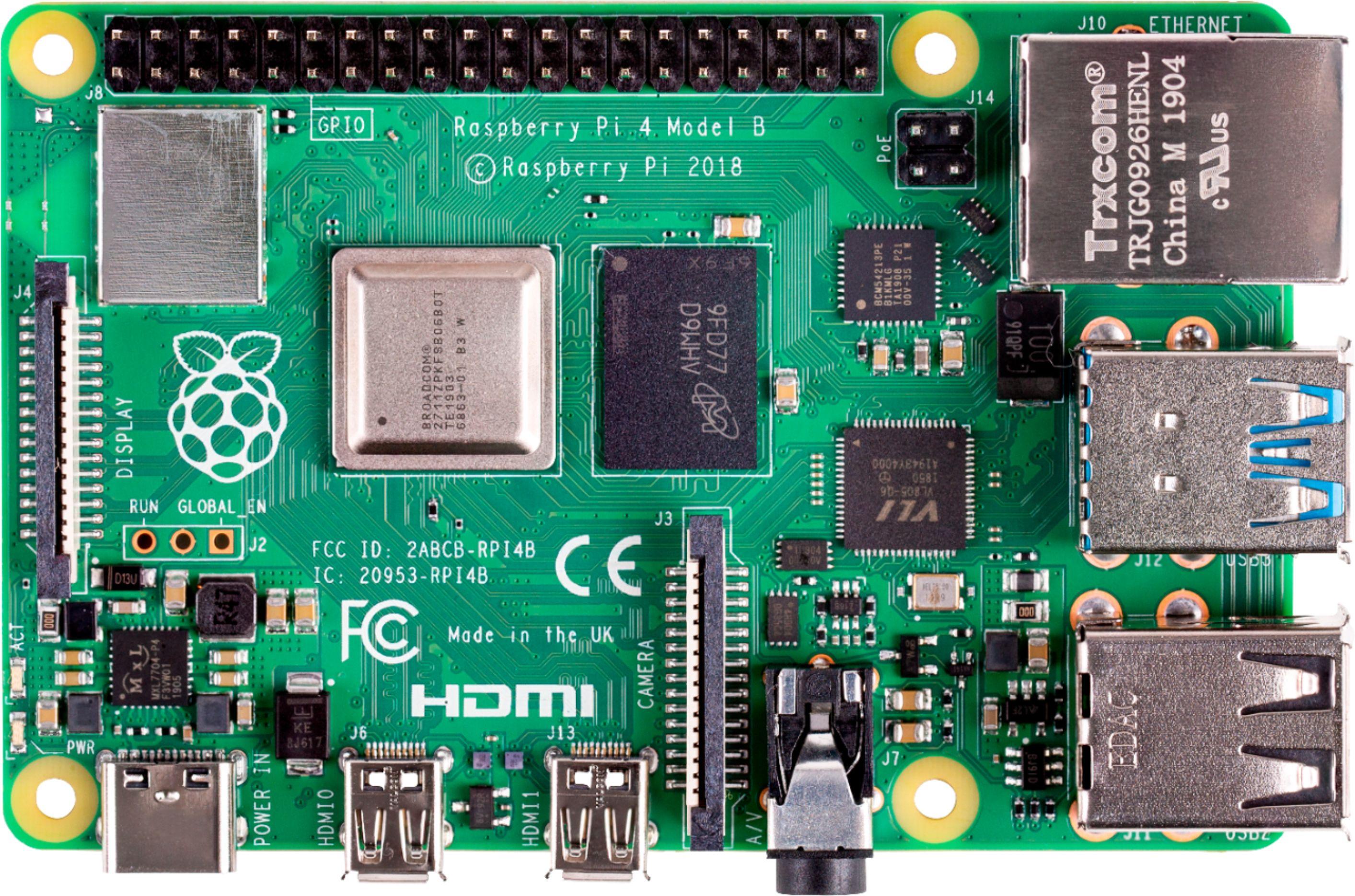 CanaKit 2GB Raspberry Pi 4 with Power Supply for $39.99 Shipped