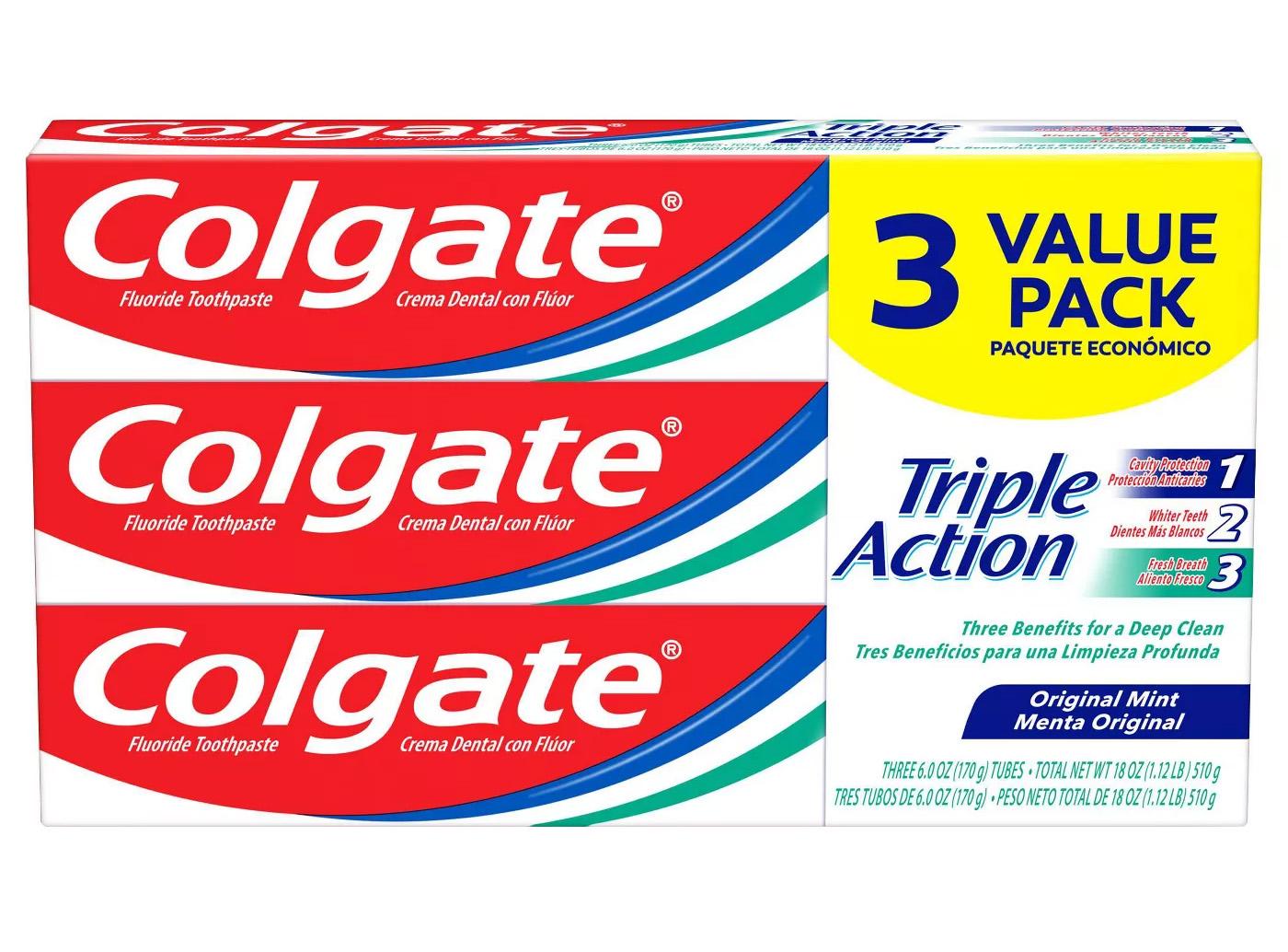 3 Colgate Toothpastes with $5 Target Gift Card for $11.97