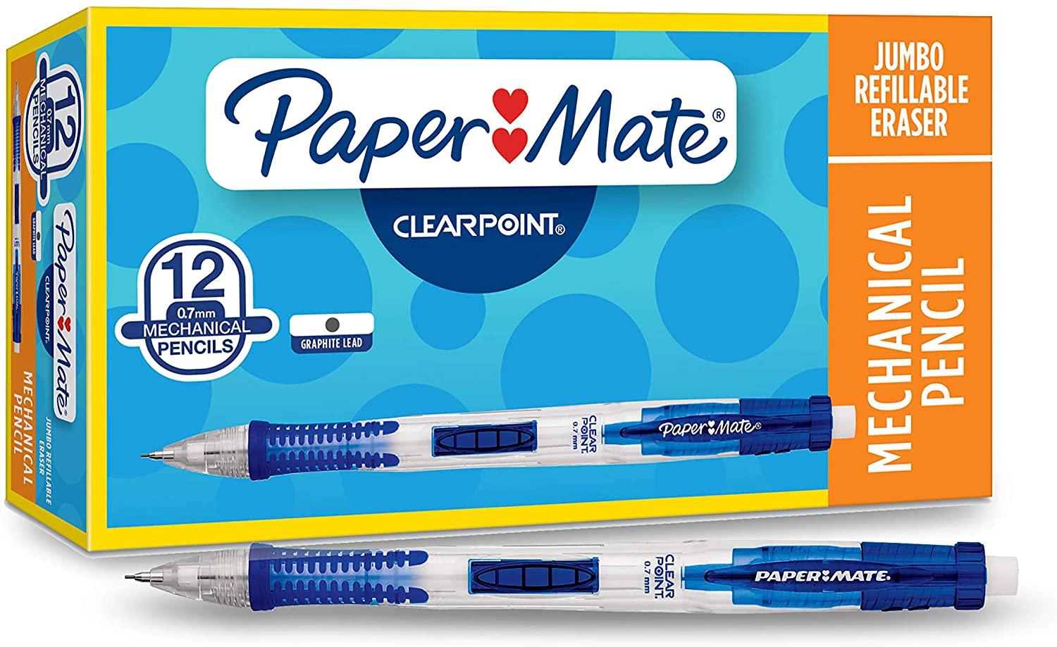 12 Paper Mate Clearpoint Mechanical Pencils for $15.13