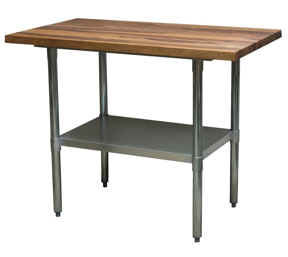 AmeriHome Stainless Steel Counter Height Work Table for $279 Shipped