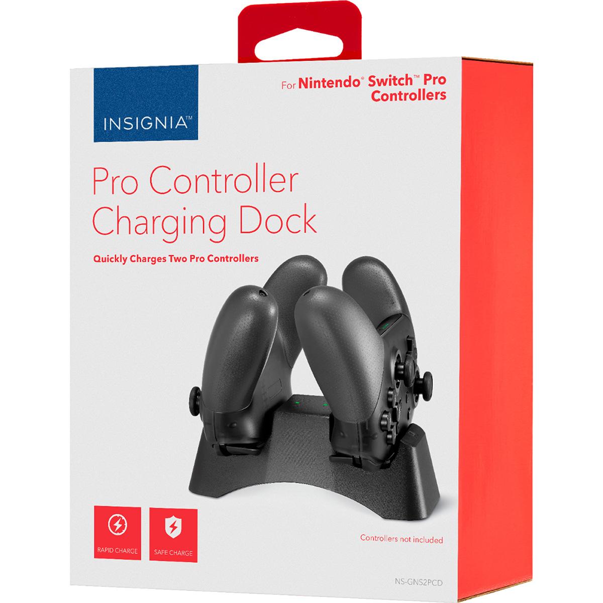 Insignia Charging Station Dock for Nintendo Switch Pro Controllers for $9.99