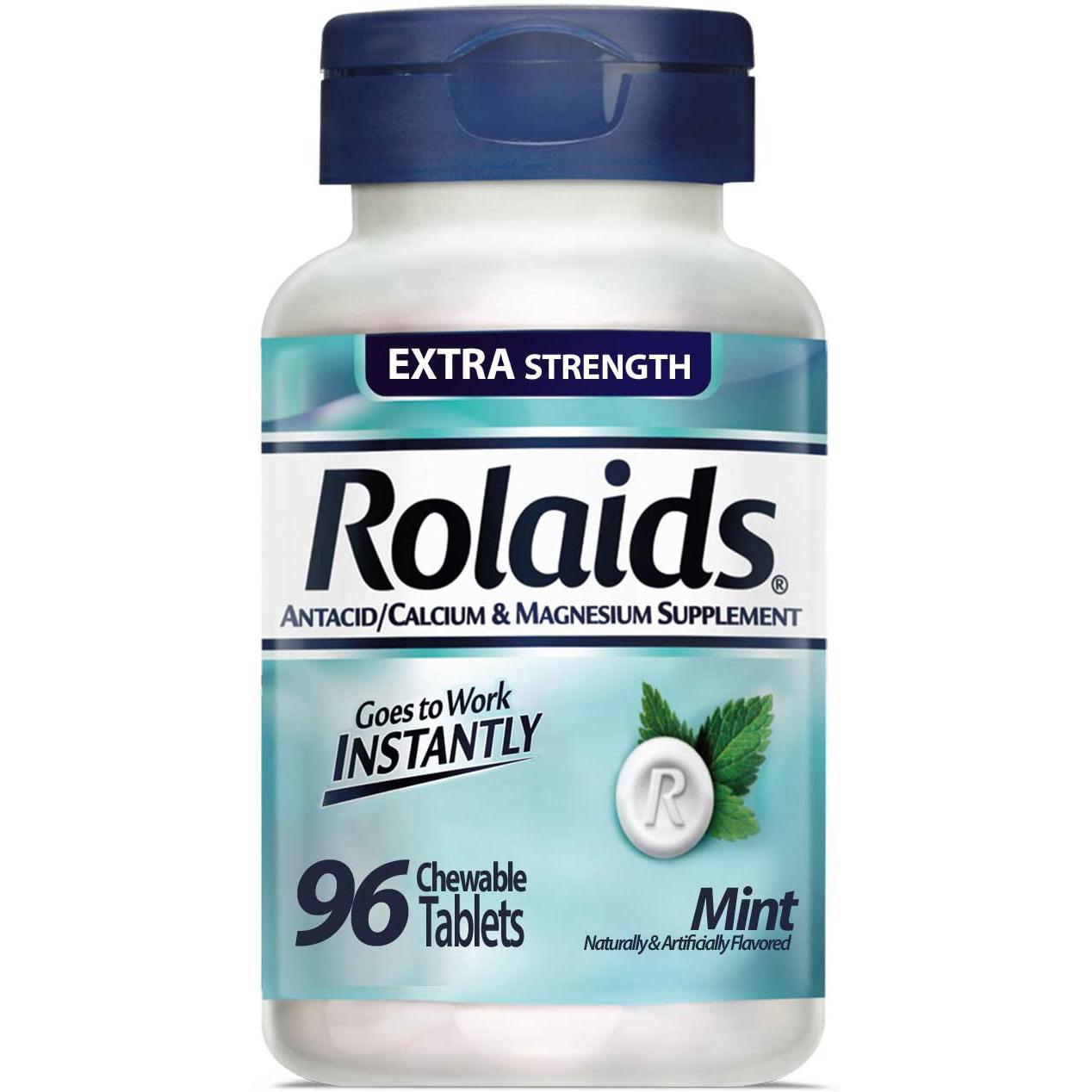 96 Rolaids Extra Strength Tablets Mint for $2.85 Shipped