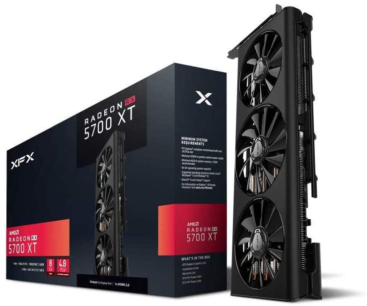 XFX Radeon RX 5700 XT DirectX 12 8GB GDDR6 Video Card for $359.99 Shipped