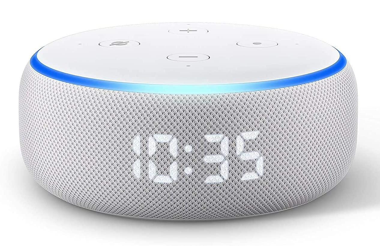 Amazon Echo Dot with Clock and 2 Months of Amazon Music for $25.97 Shipped
