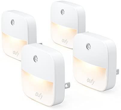 4 Eufy Lumi Plug-In Dusk-to-Dawn Night Light for $11.99