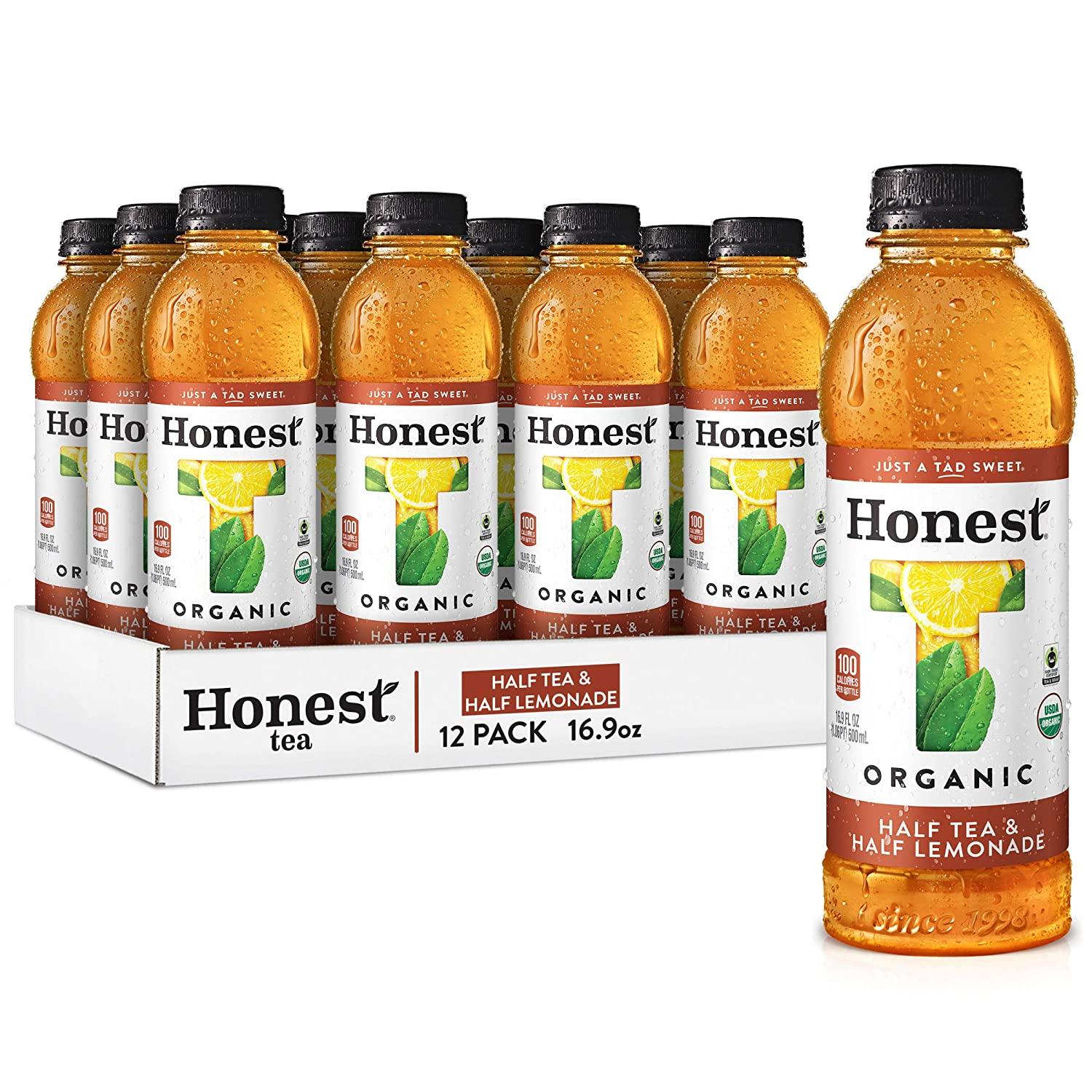 12 Honest Tea Organic Fair Trade Half Tea and Half Lemonade for $11.40 Shipped