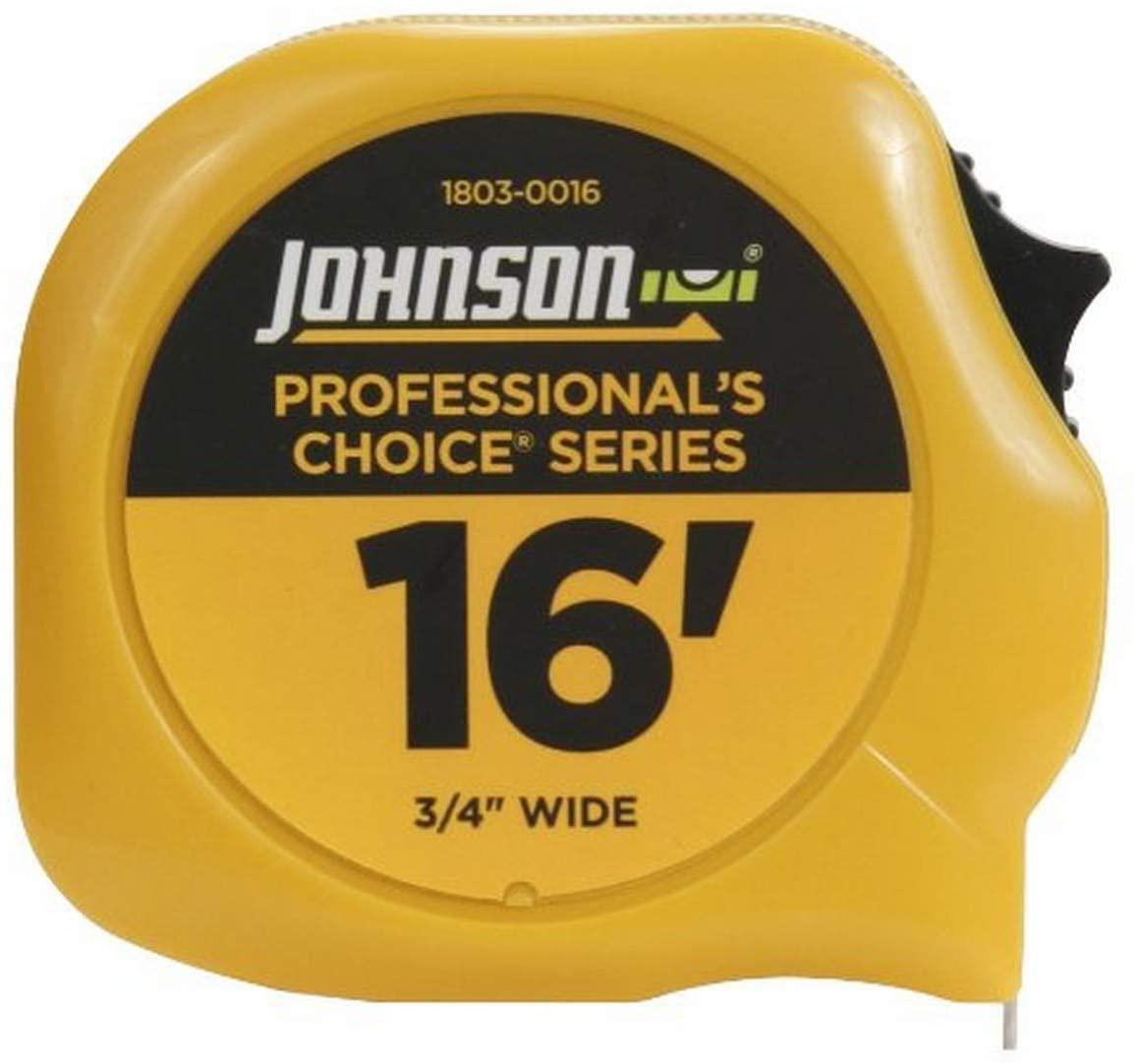 Johnson Level and Tool 16ft Power Measuring Tape for $4.99