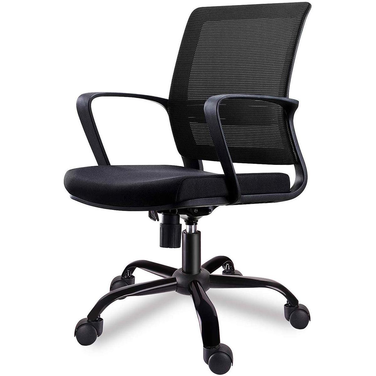Smugdesk Mid-Back Big Ergonomic Computer Desk Chair for $43.99 Shipped