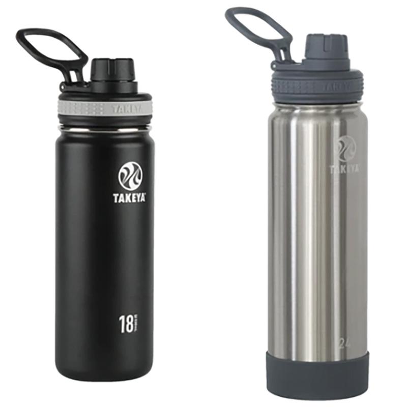 2 Takeya Active Stainless Steel Water Bottles for $24.99 Shipped
