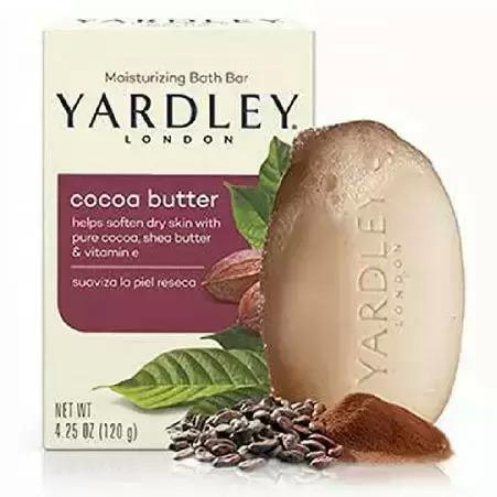Yardley London Pure Cocoa Butter and Vitamin E Bar Soap for $0.69 Shipped