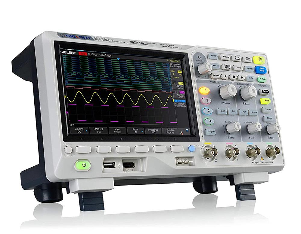 Siglent SDS1104X-E 100Mhz 4ch Digital Oscilloscope for $430.88 Shipped