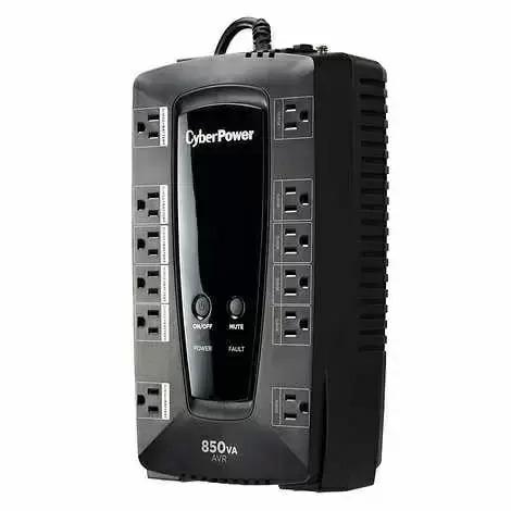 CyberPower 12-Outlet 850VA UPS Battery Backup System for $74.99 Shipped
