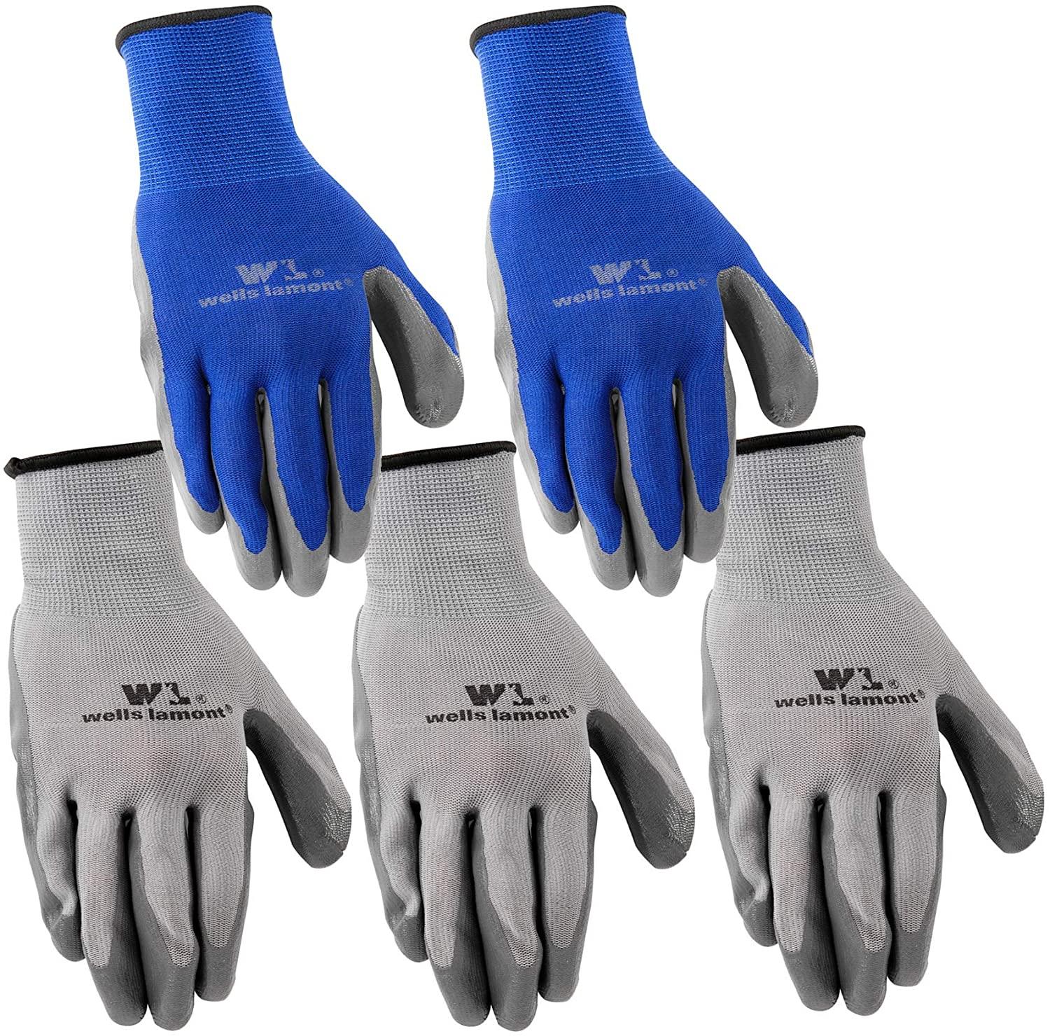 5 Wells Lamont Nitrile Work Gloves for $4.96