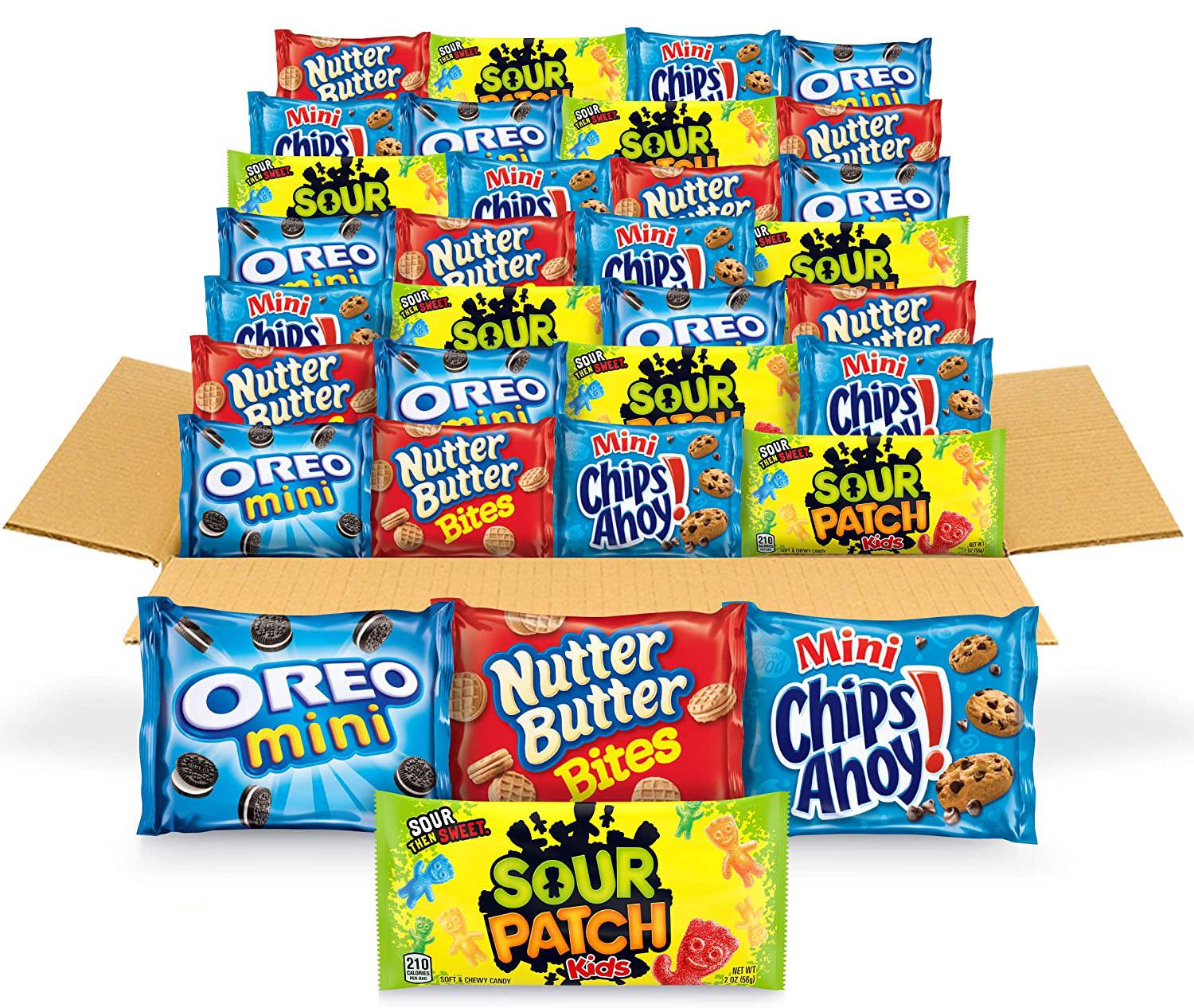 32 Oreo Mini Cookies Snack Variety Pack for $12