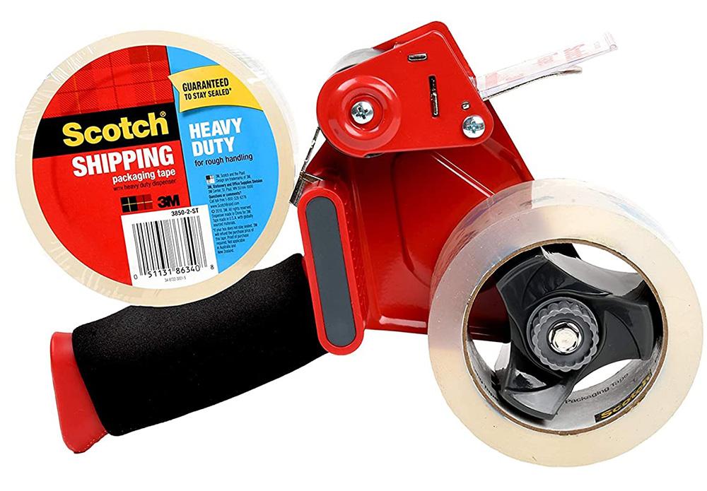 Scotch Packaging Tape Gun Dispenser with 2 Rolls for $10.68 Shipped