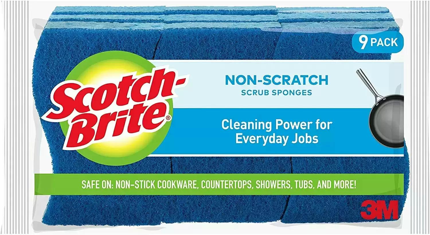 9 Scotch-Brite Non-Scratch Scrub Sponges for $5.85 Shipped