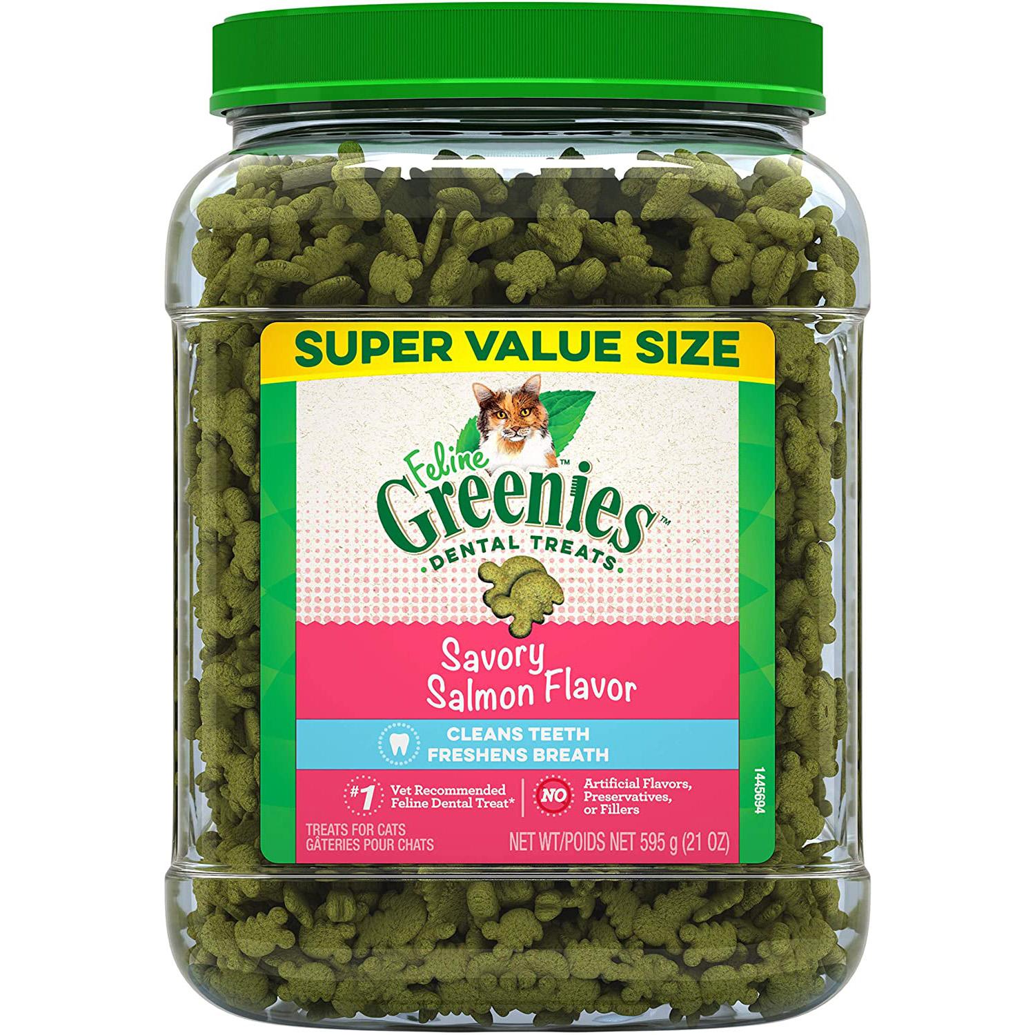 Feline Greenies Natural Dental Care Cat Treats for $8.55 Shipped