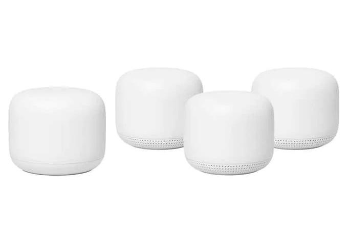 Google Nest Wifi 4 Pack Smart Mesh WiFi System for $299.99 Shipped